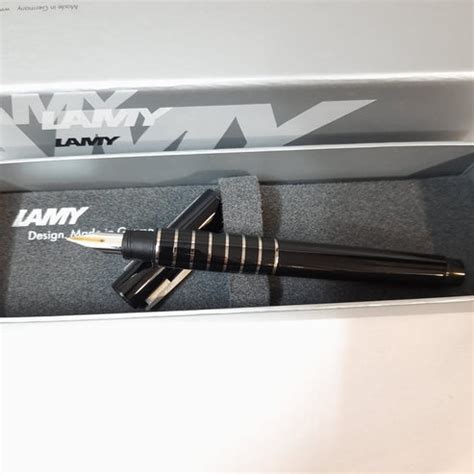 Lamy accent brilliant LD Fountain pen 14kt fine nib – Vintage Pen Store