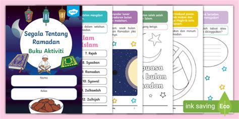 Bulan Ramadan - Bulan Puasa - Ramadan Mubarak - Twinkl