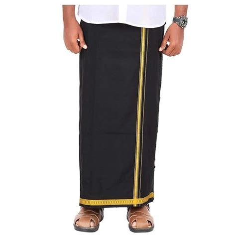 Stylesindia™ Men's Cotton Pentex Dhoti - Kerala Style Single Mundu with ...