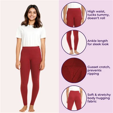 Shop Comfortable Ankle Length Leggings For Women At Adira