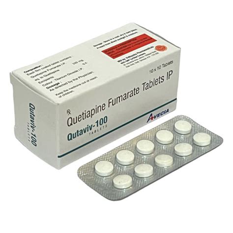 Qutaviv-100 Tablets Avecia Healthcare