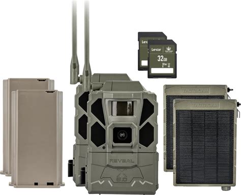 Amazon.com: TACTACAM Reveal Ultra Cellular Trail Camera – Live Video ...