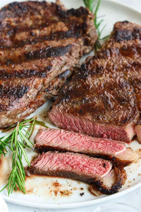 Grilled Ribeye Steak - Simply Home Cooked