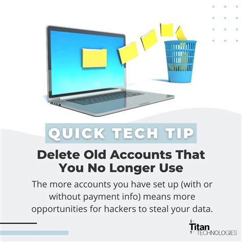 How to delete old accounts online? | Titan Technologies, LLC posted on ...