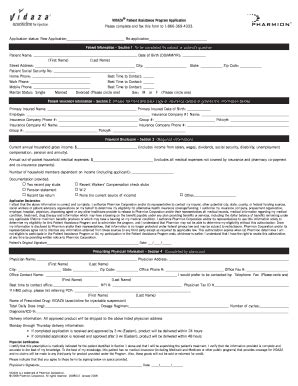 Patient Assistance Programs Form - Fill and Sign Printable Template Online