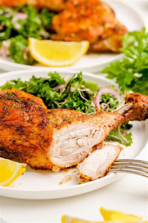 Air Fryer Chicken Quarters | Easy Wholesome