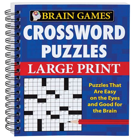Best Large Print Crossword Puzzle Books For Seniors at Robert Printz blog