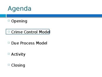 Image result for Due Process Model