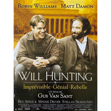 WILL HUNTING – Affiche de cinéma originale – Approximativement 40X60 ...