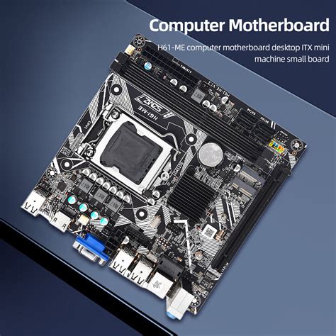 H61-ME Computer MainBoard with 100 Gigabit NIC/HD | Ubuy India