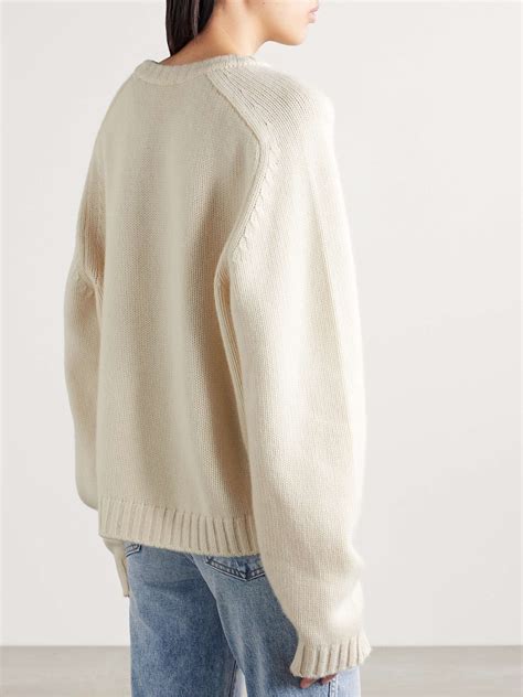 KHAITE Mae cashmere sweater | NET-A-PORTER