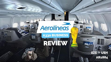 I Flew The World Cup Winners' Plane: Aerolineas Argentinas A330 Business Class (2023) | AirLapse