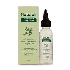 Buy Naturali Anti-Dandruff Scalp Serum With Sage, Tea Tree Oil ...