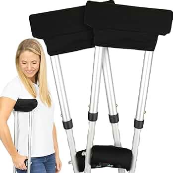 Vive Crutch Pads - Padding for Walking Arm Crutches - Universal ...