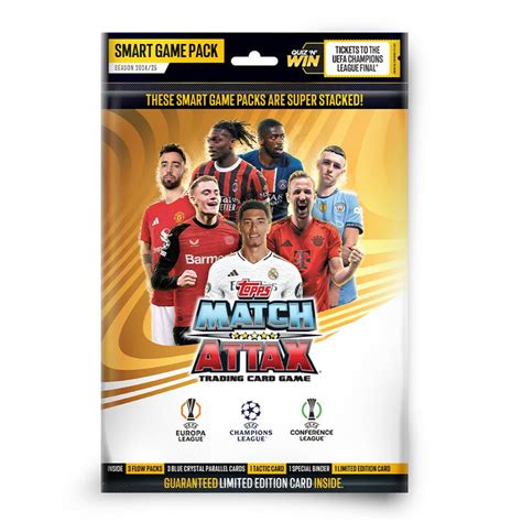 Topps Match Attax Season 2024/25 Smart Game Pack Rs. 299 | Sams Toy ...