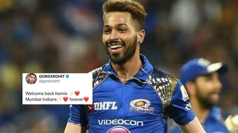 Hardik Pandya's Emotional Message To Mumbai Indians Fans Steals Hearts ...
