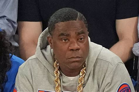 SHOCK: Tracy Morgan had to leave the Knicks game in a wheelchair after ...