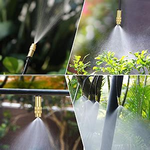 Serplex® Adjustable Water Spray Nozzle Copper 4/7mm Nozzle Water Spray ...
