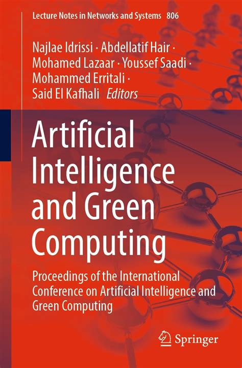 Artificial Intelligence and Green Computing: Proceedings of the ...