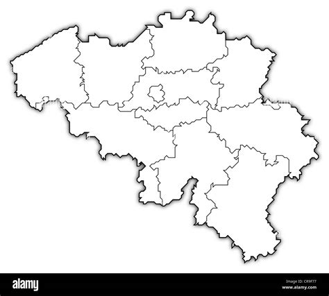 Belgium Political Map