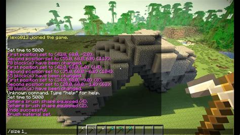 WorldEdit Brush Tutorial 的图像结果