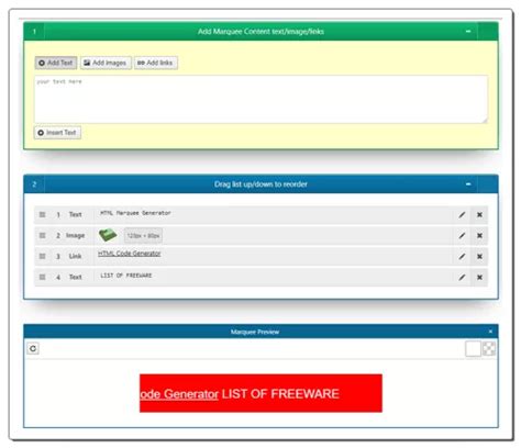 HTML Codes Generator Online 的图像结果