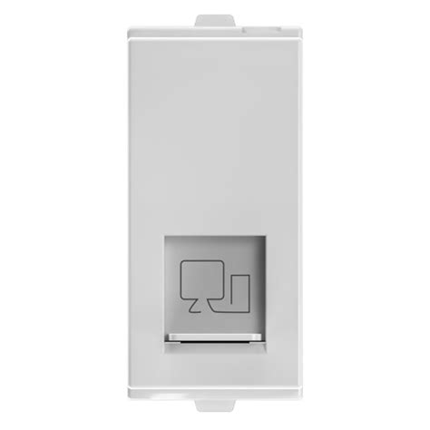 Buy GM RJ 45 Cat 5e EDP Socket Outlet Glossy White AB 1 046 Online at ...