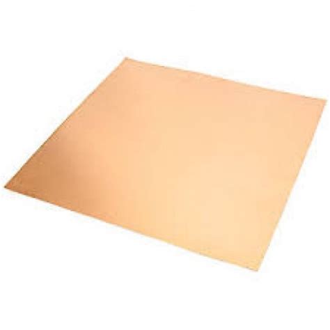 Plain Copper Clad Board (PCB) Glass Epoxy - Single Sided - 8X8 inches ...