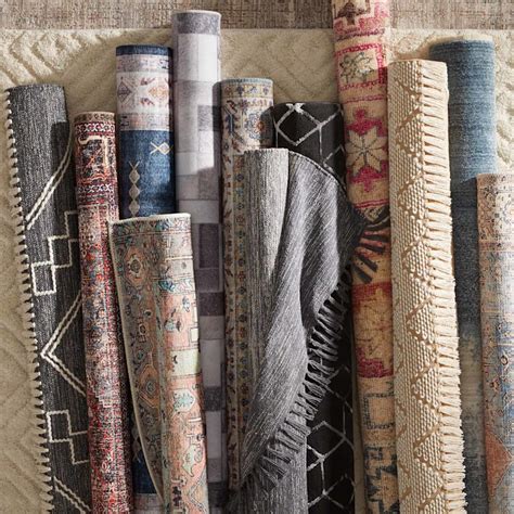 (D522) Blue Ombre Fringe Area Rug, 5x7