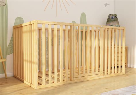 Signaturedwood - Montessori Floor Bed Shop with High Rails, Gated Beds ...