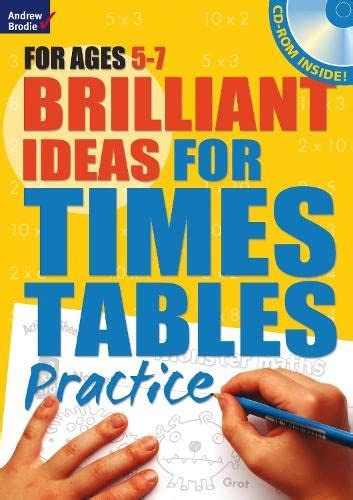 Buy Brilliant Ideas for Times Tables Practice Ages 5-7 Book Online at ...