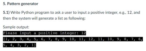 Image result for Python Pattern Generator