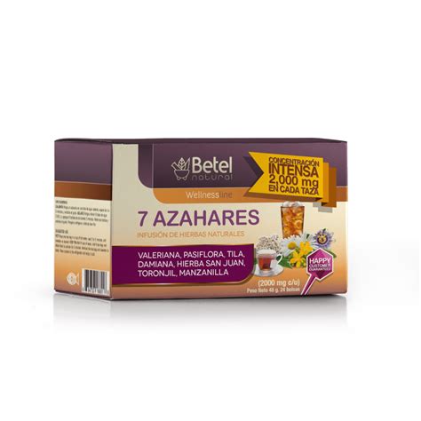 7 Azahares (7 Blossoms) Tea by Betel Natural - Relax the Day Away - 24 ...