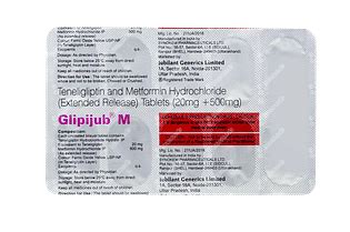 Glipijub M 20/500 MG Er | Order Glipijub M 20/500 MG Tablet Er Online ...