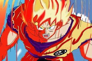 Dragon Ball Dragon Ball Z Son Goku Soulsilverlight Shor Matte Finish ...