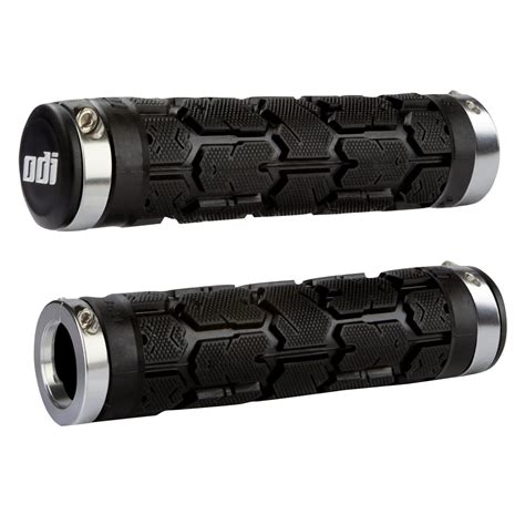 Odi Grips Rogue Lock-On Bonus Pack - MTB Griffe - Schwarz/Silber ...