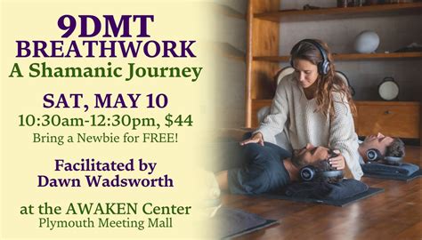 9DMT Breathwork: A Shamanic Journey, 500 w Germantown Pk, Plymouth ...