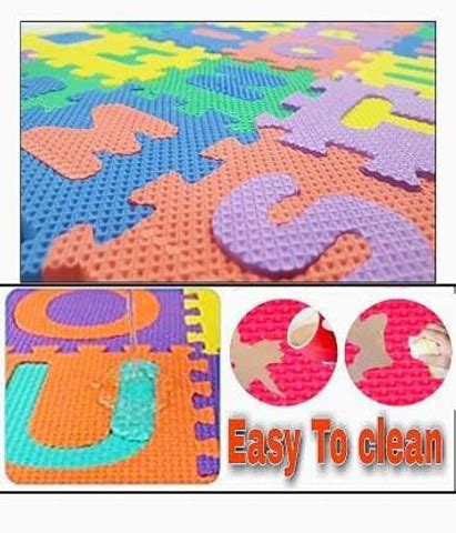 DawnRays Alphabet Baby Children Crawling Mat ABC & Numbers Mini Foam ...