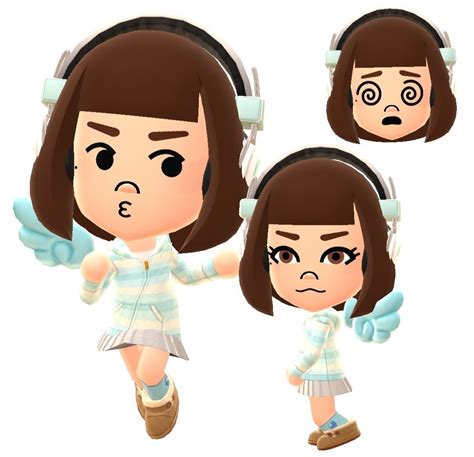 my miitomo lilxbeary in 2025 | Character design, Mii characters ...