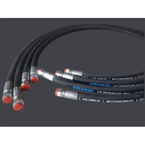 Jual ASTAFLEX Selang Hose Hidrolik Ukuran 1/2" R2 / 2SN Kawat 2 WP 275 ...