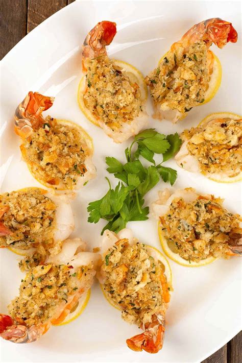 Baked Stuffed Shrimp Recipe - MyGourmetConnection