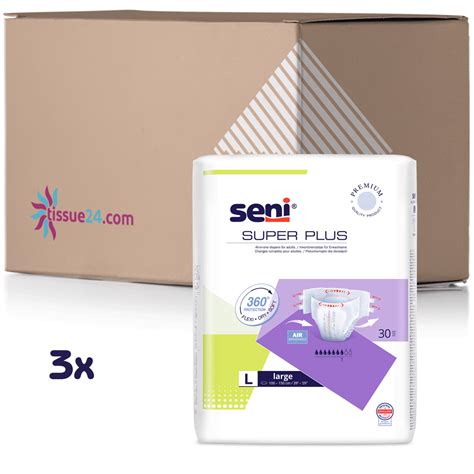 Seni Super Plus, XS - XXL (Karton) | Seni Super Plus | Seni Super | Inkoni