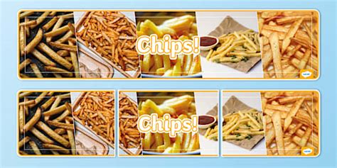 Chips! Photo Display Banner (teacher made) - Twinkl