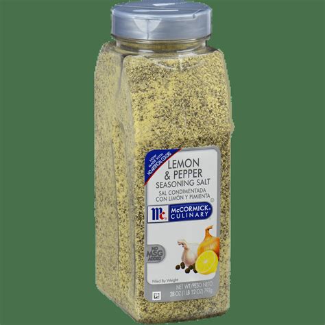 McCormick Culinary Lemon & Pepper Seasoning Salt | McCormick For Chefs®