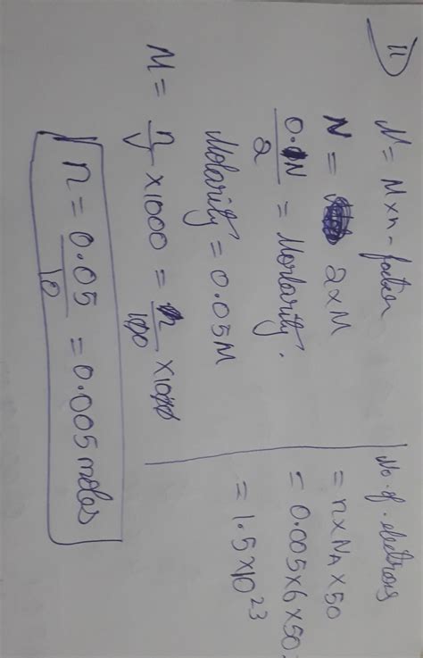 The number of electrons present in 100 ml of 0.1 n h2so4 is - Brainly.in