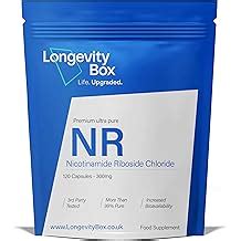 Buy Nicotinamide Riboside Supplement - 120 Capsules of Ultra Pure NR ...