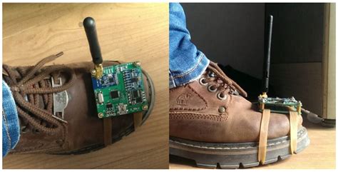 3D Tracking via Shoe Sensing