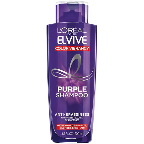 Amazon.com : L’Oréal Paris Elvive Color Vibrancy Anti-Brassiness Purple ...