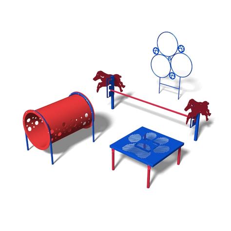 UltraPlay Novice Dog Park Agility Course Kit BARK-NVKIT-P at Lowes.com