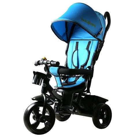 Baybee Elantra 4 In 1 Trolly Cycle - Tricycle With Canopy And Parent ...